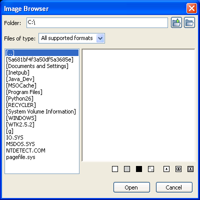 use ImageDialog