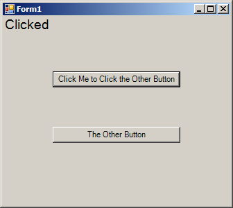 Button PerformClick Method