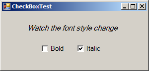 Change Label font