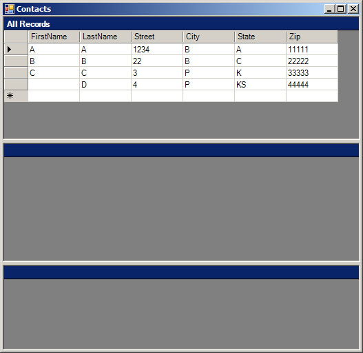 Create DataTable and add to DataGrid