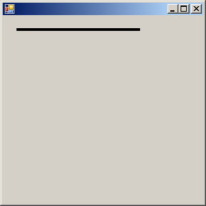 Draw line using float coordinates