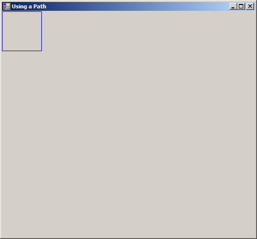 Draw Rectangle with rectangle X, Y, Width and Height