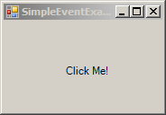 Label mouse click event