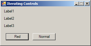 Get all controls on a form and check type