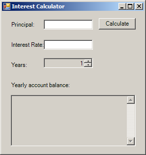 Get value from  the NumericUpDown control