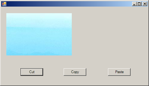 Image Cut, Copy and Paste with ClipBoard