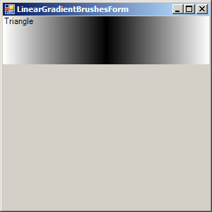 Set Blend Triangular Shape for LinearGradientBrush