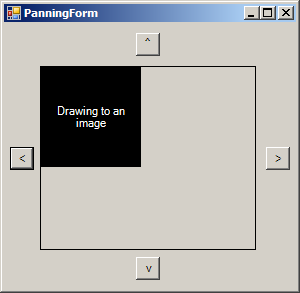 Move an image and paint