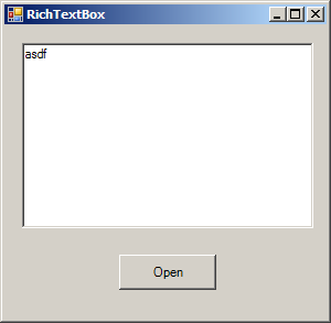 Load txt file to RichTextBox