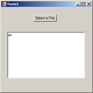 Display text file in a TextBox
