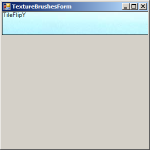 TextureBrush: WrapMode.TileFlipY