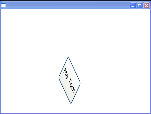 WPF A Button That Has Been Skewed And Rotated