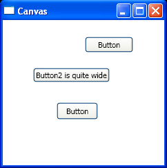 Align Button along with Canvas position