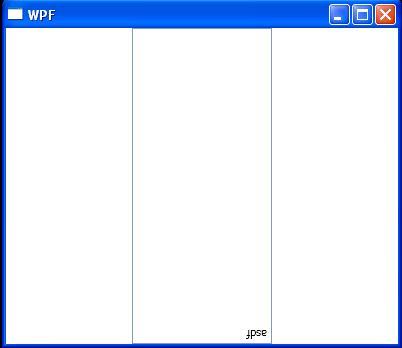 WPF An Upside Down Text Box