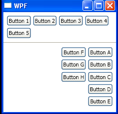 WPF Arrange U I Elements Into Automatically Wrapping Rows Or Columns