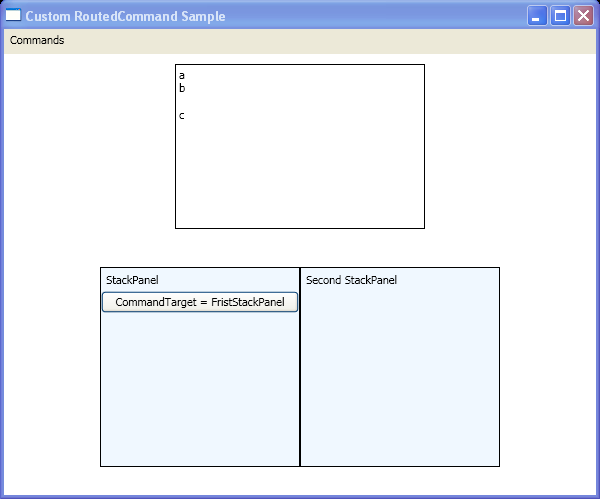 WPF Button Command Target Binding