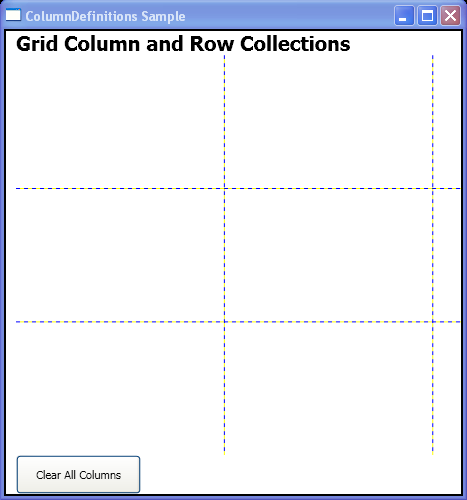 WPF Clear All Columns