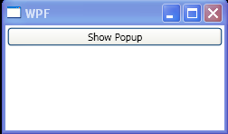 WPF Close A Popup With Button Click