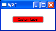 WPF Create A Control Template That Can Be Customized By Properties