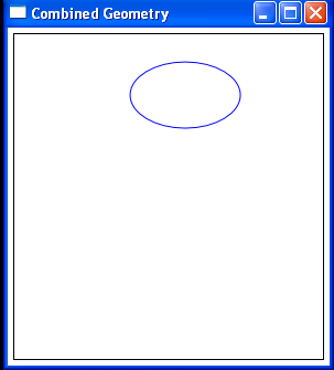 WPF Creates An Ellipse Shape Using Two Arc Segment Objects