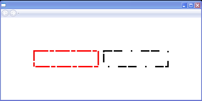 WPF Dash Patterns