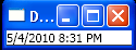 WPF Digital Clock