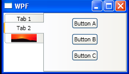WPF Display Content In A Multitabbed User Interface