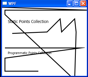 WPF Draw A Sequence Of Connected Lines