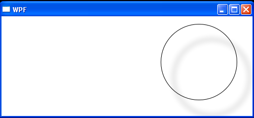 WPF Ellipse With Drop Shadow Bitmap Effect