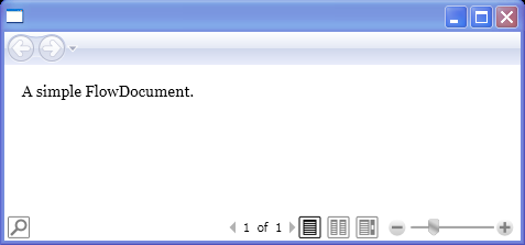 WPF Flow Document With A Paragraph