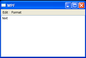 WPF Format Text Box With Menu Item Normal Bold Italic