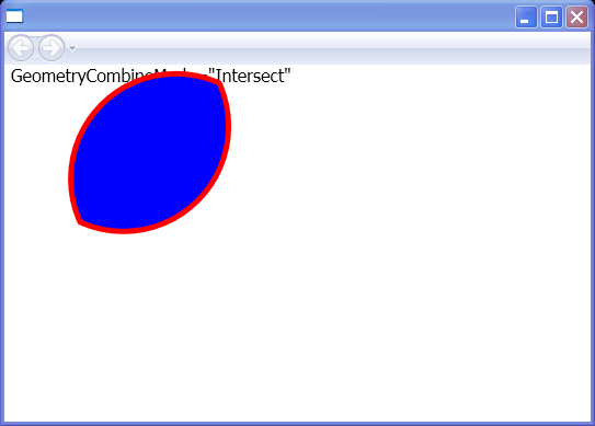 WPF Geometry Combine Mode Intersect