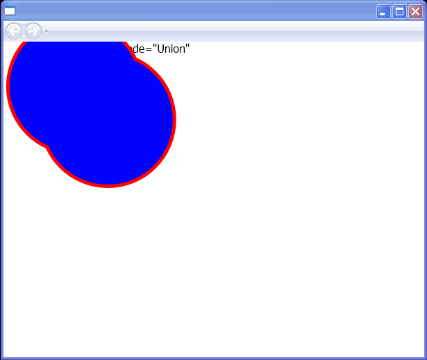 WPF Geometry Combine Mode Union