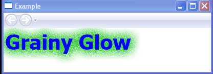 WPF Grainy Glow And Outer Glow Bitmap Effect