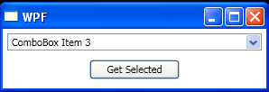 WPF If The User Has Entered Text Into The Combo Box Instead