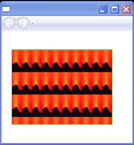 WPF Image Brushs Tiles Are Set To10 By30 Of The Output Area