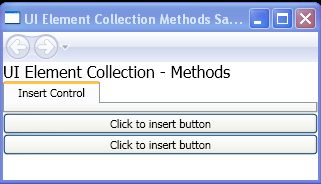 WPF Insert Button To A Panel