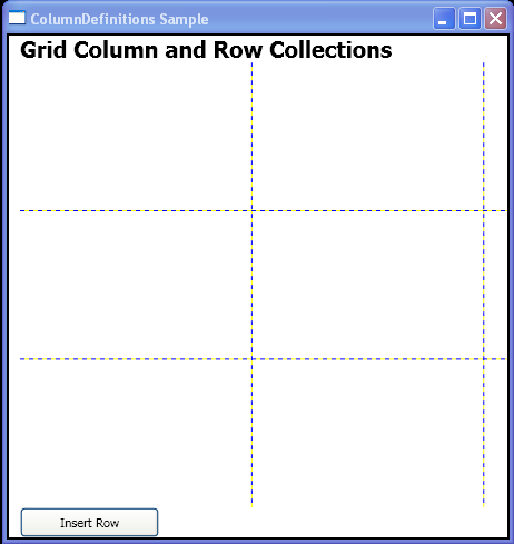 WPF Insert Row