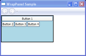 WPF Instantiate And Use A Wrap Panel Element