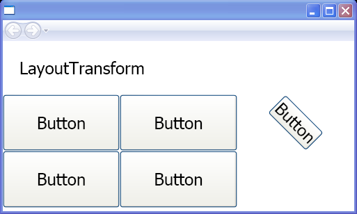 WPF Layout Transform Section