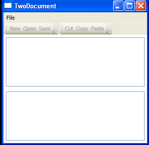 WPF Menu Bar And Tool Bar