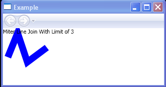 WPF Miter Line Join With Limit Of3