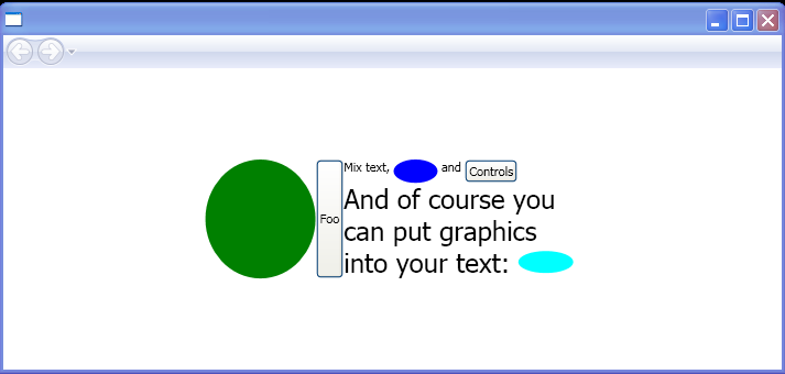 WPF Mixing Graphics With Control Elements