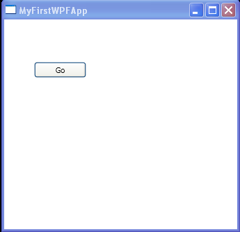 WPF My First W P F App With Code Behind