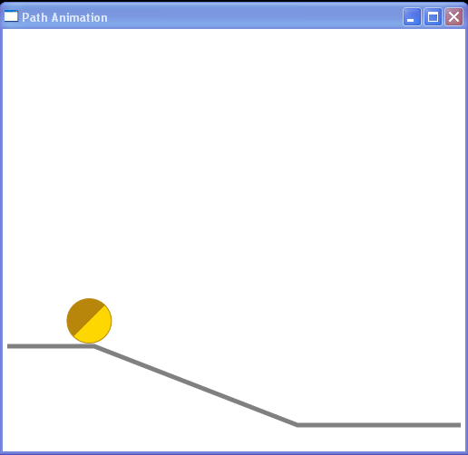 WPF Path Animation With Double Animation Using Path Auto Reverse