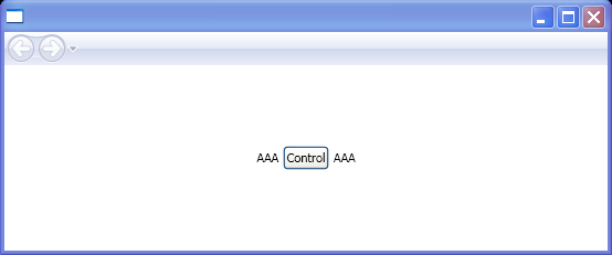 WPF Positioning A Hosted Button Element With Baseline Alignment Along With Text