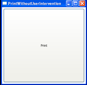 WPF Print Without User Intervention