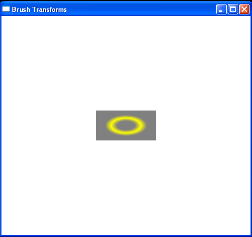 WPF Radial Gradient Brush Relative Transform