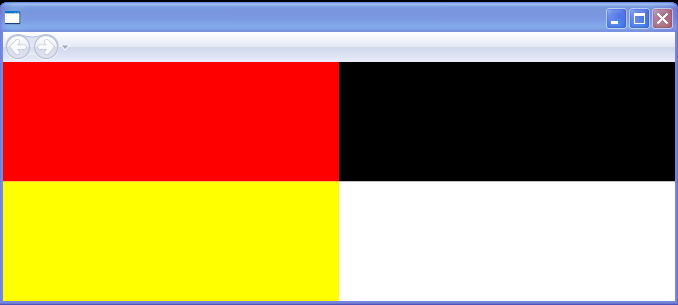 Rectangles with size and position controlled by parent