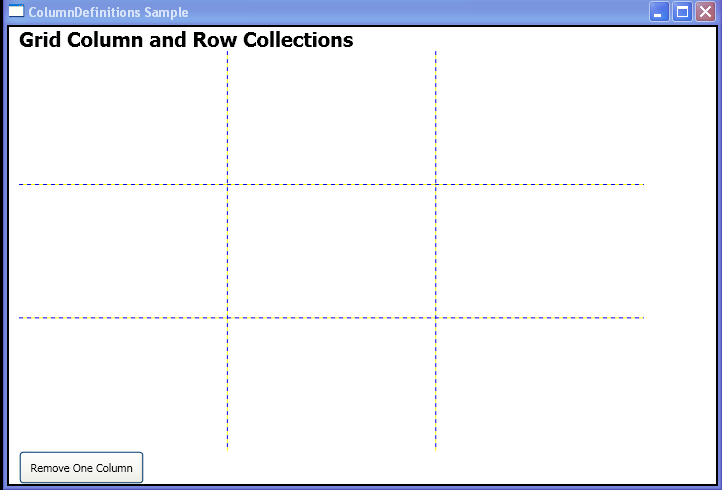 WPF Remove One Column